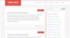 Desktop Screenshot of careerenter.com